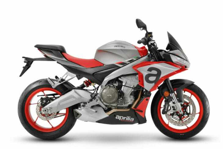 2021 Aprilia Tuono 660 First Look Iridium Grey 