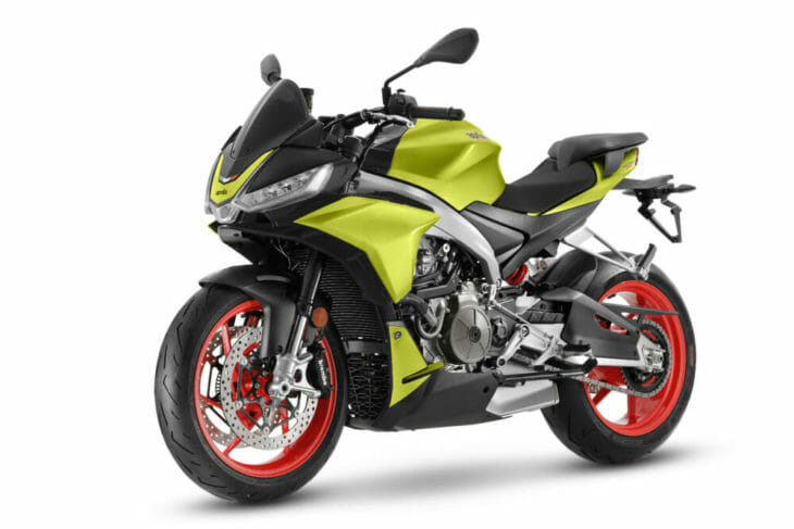 2021 Aprilia Tuono 660 First Look Acid Gold