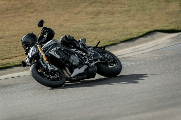 2021 Triumph Speed Triple First Look track