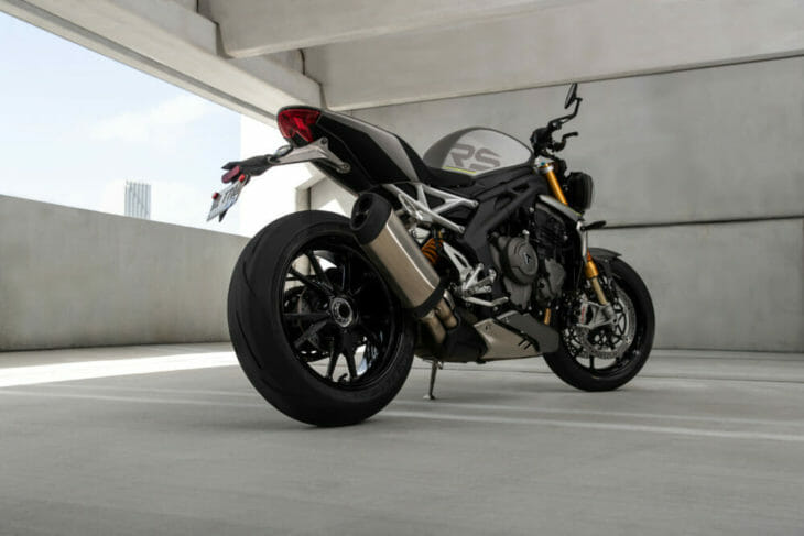 2021 Triumph Speed Triple First Look right rear