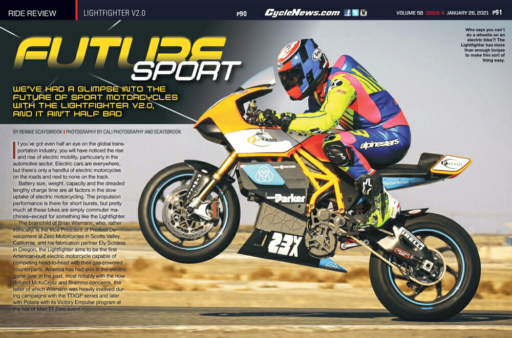 Cycle News Magazine Lightfighter V2.0 Review