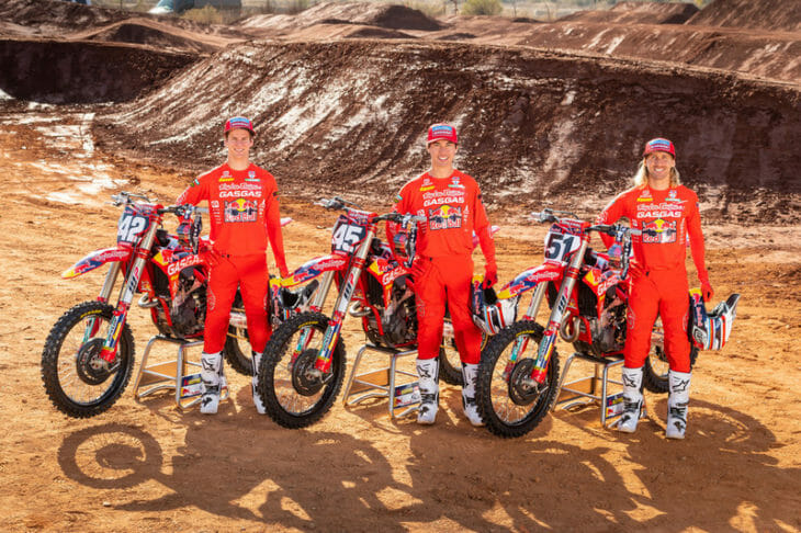 GasGas North America Factory Racing 2021 Supercross Team