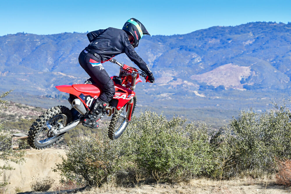 2021 GasGas MC 250F jump