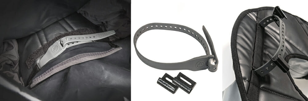 Giant Loop Pronghorn strap and fender hooks