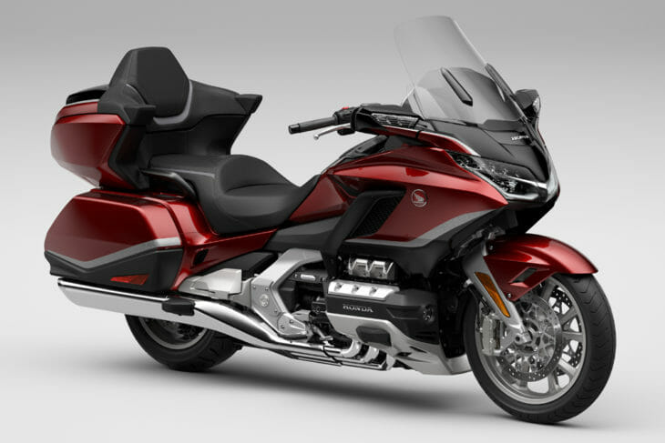 2021 Gold Wing in Candy Ardent Red