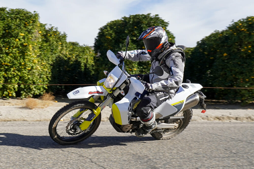 Jesse Ziegler riding Husqvarna 701 Enduro LR