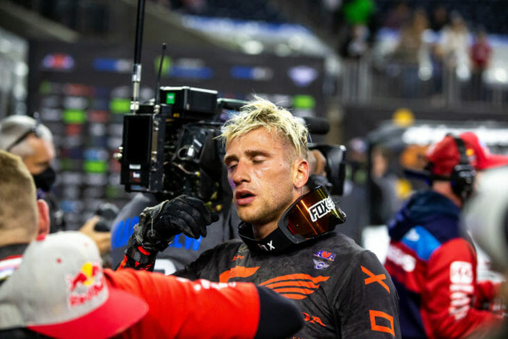 Ken Roczen 2021 Houston Supercross post race