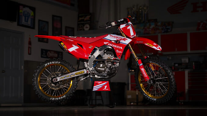 Phoenix Racing Honda Begins Ama Arenacross Title Defense Cycle News