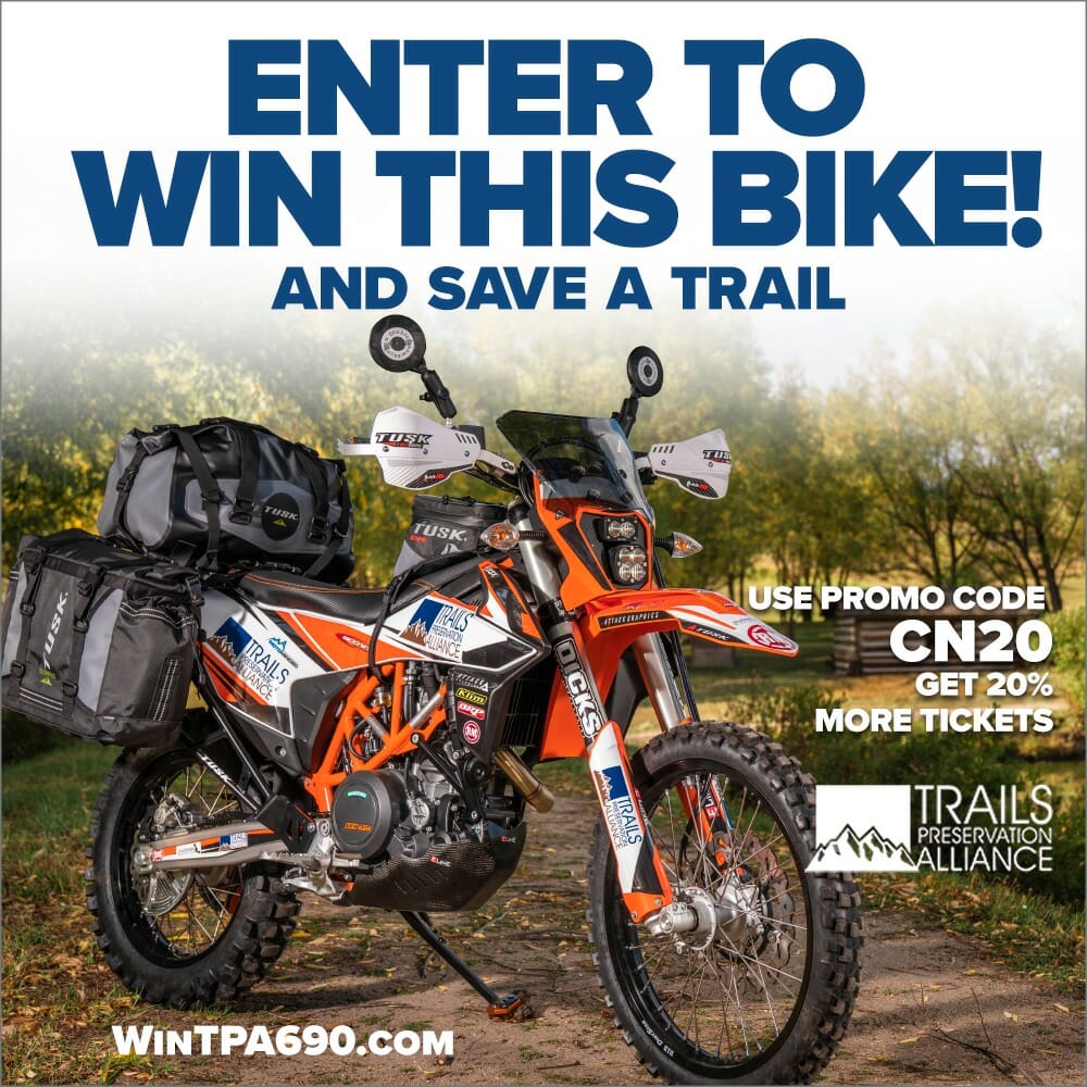 Trails Preservation Alliance Announces TPA Edition KTM 690 Sweepstakes