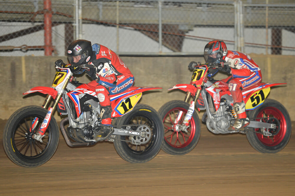 Crf450 flat track sales