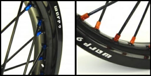 Warp 9 Racing Rogue Tubeless Supermoto Wheels