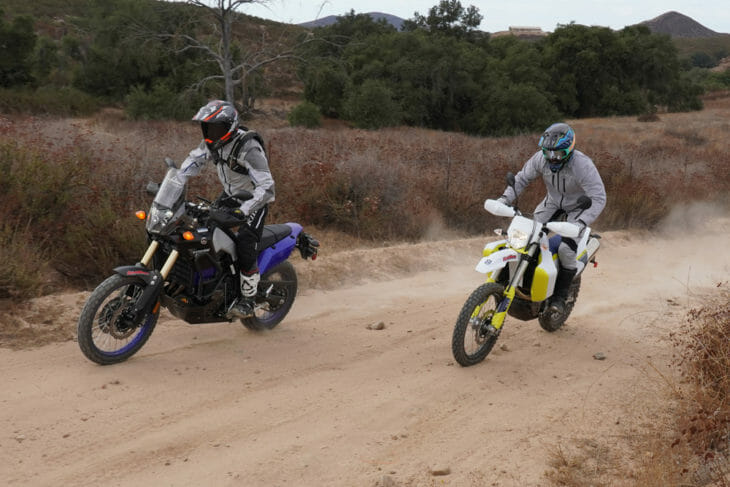 Yamaha Tenere 700 vs. Husqvarna 701 Enduro LR