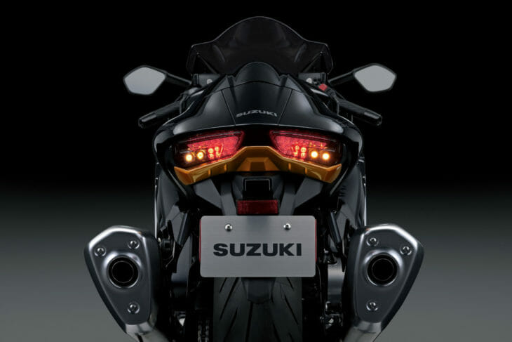 2022 Suzuki Hayabusa First Look tail