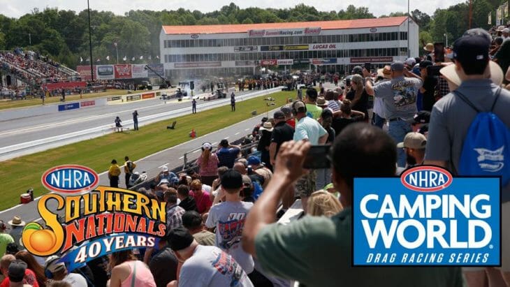 NHRA Southern Nationals Rescheduled
