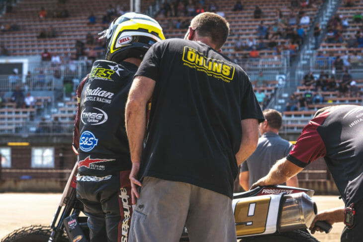 American Flat Track and Ohlins Renew Partnership