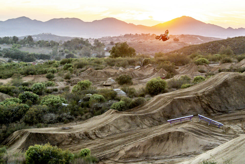 Axell Hodges’ private compound in Ramona, California