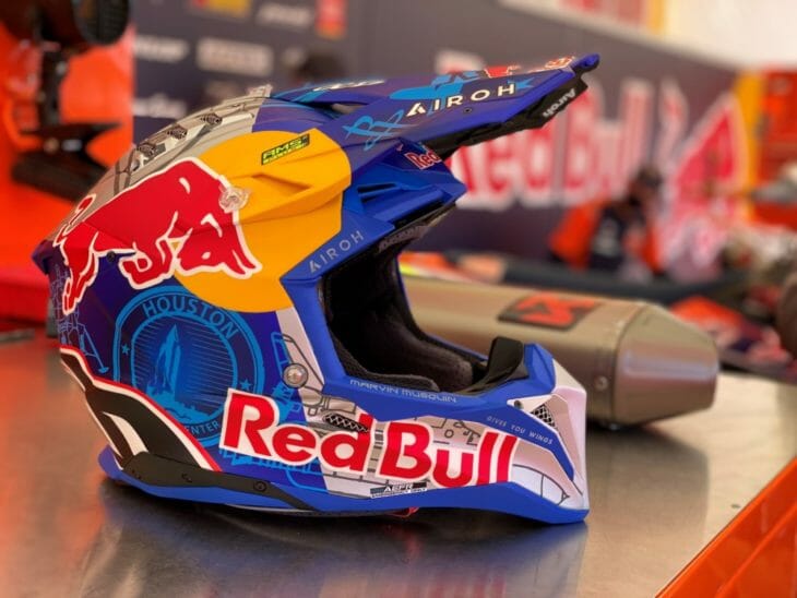 Marvin Musquin Auctioning Custom Helmet to Support Charity