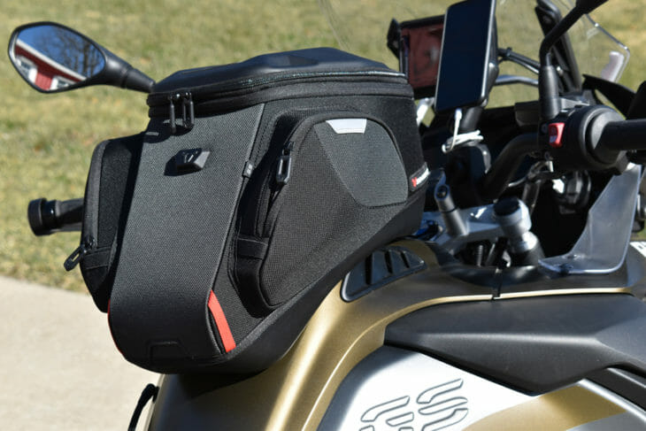 SW-Motech Pro Tank Bag and Tank Ring Review