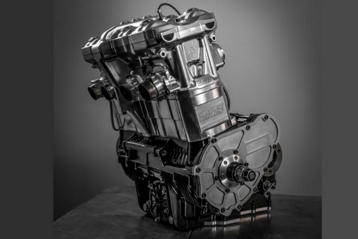 Vance & Hines VHIL18504V Suzuki drag racing engine