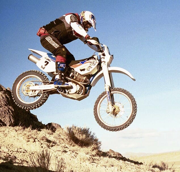 1985 Whiskey Pete’s World Championship Hare and Hound Winner Chris Crandall.