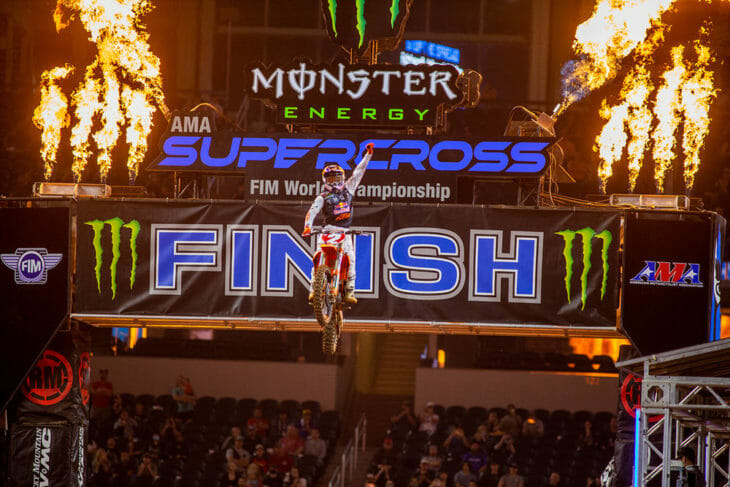 2021 Arlington 2 Supercross Rnd 11 Results Cooper Webb Finishline