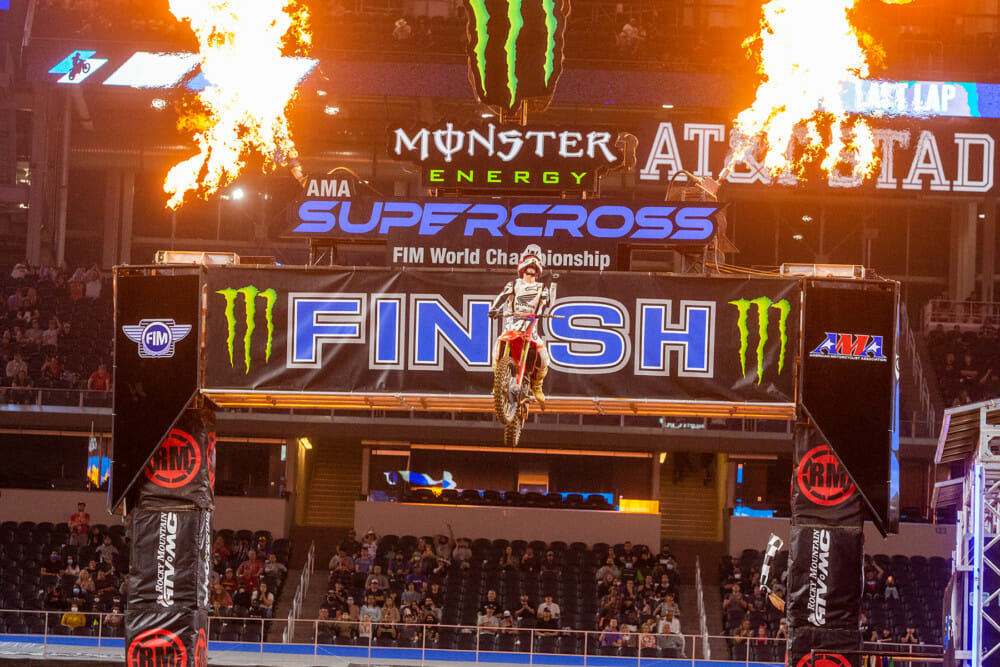 2021 Arlington 2 Supercross Rnd 11 Results Hunter Lawrence Finishline