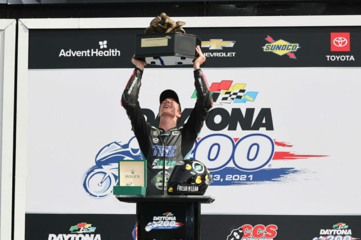Daytona 200 Results Paasch donates