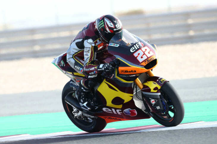 2021 Qatar Moto2 Test Lowes