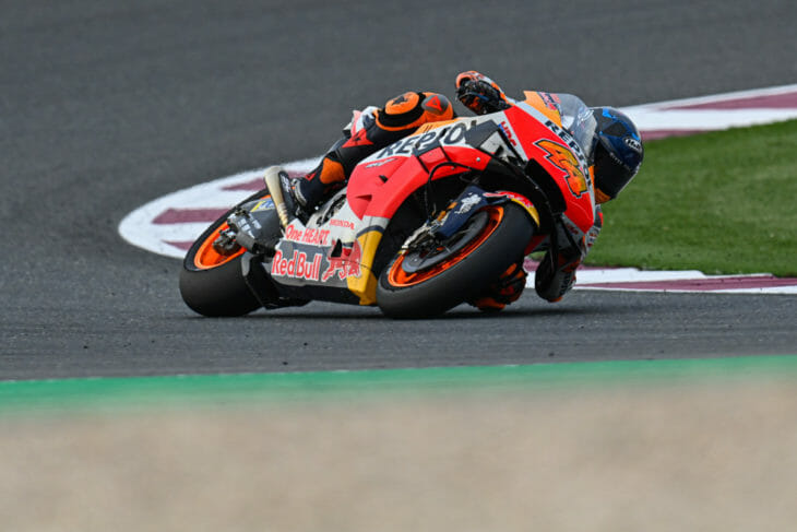 2021 Qatar MotoGP Test Results Espargaro improving
