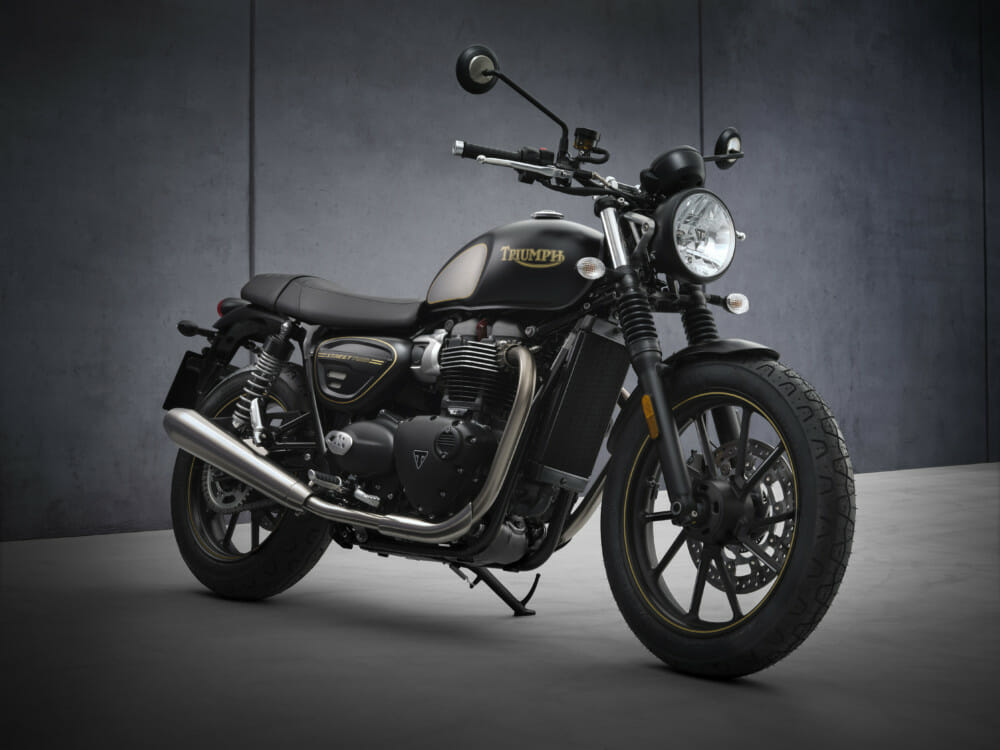 2022 Triumph Bonneville LE Street Twin Gold Line