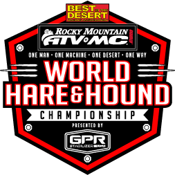 Best In The Desert 2021 World Hare and Hound Championship Logo