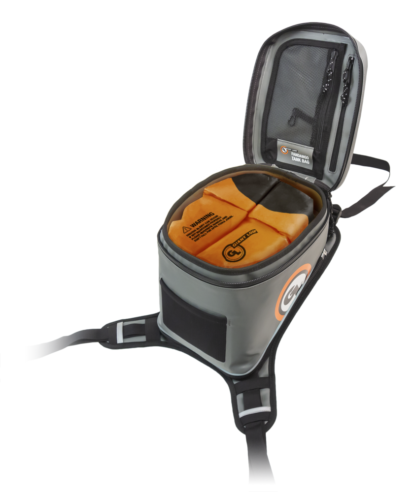 Bümer Bäg™ Air Armor System Integrates with Giant Loop Motorcycle Soft Luggage