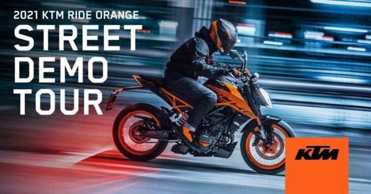 KTM Ride Orange Street Demo Tour Returns for 2021