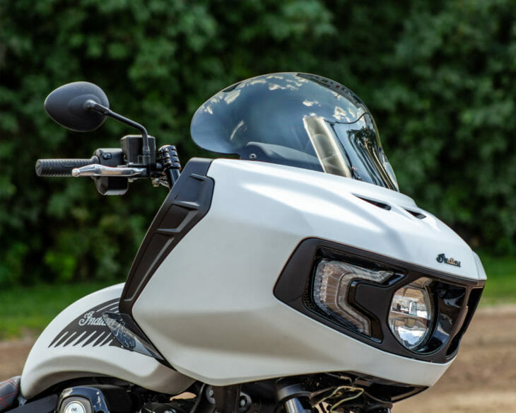 Klock Werks Flare Windshield Indian Challenger