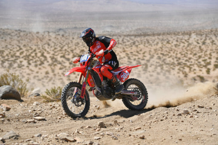Preston Campbell at Ridgecrest ISDE West Qualifier