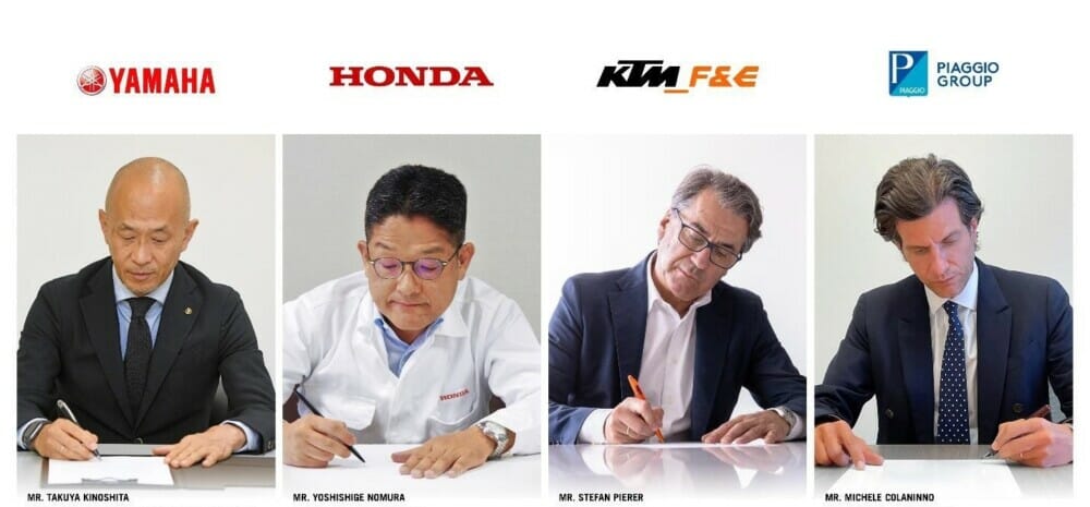 Swappable Batteries Motorcycle Consortium