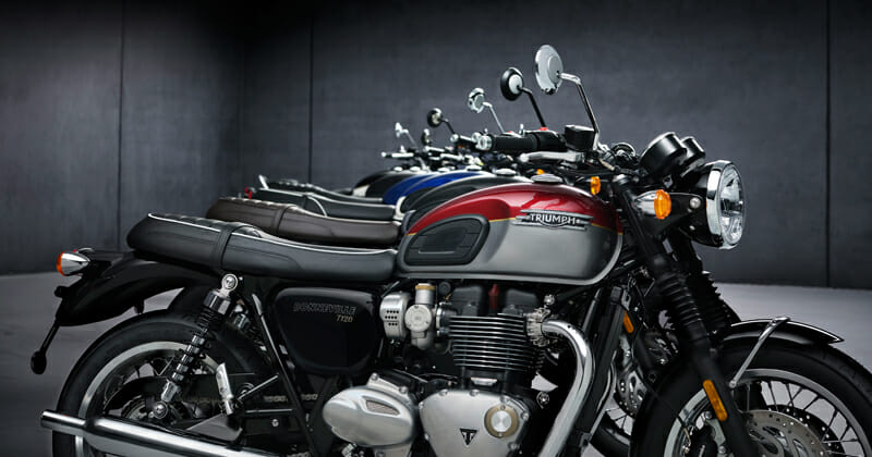 2022 triumph t100