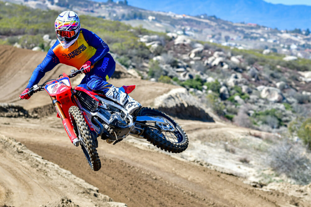 2021 Honda CRF450RWE Jumping