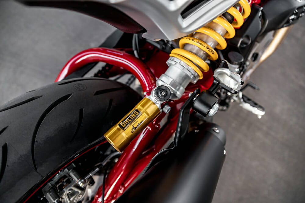 2021 Indian FTR Ohlins suspension