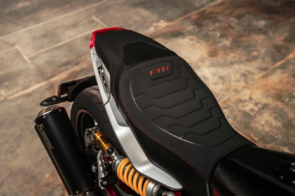 2021 Indian FTR seat