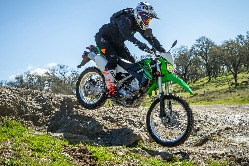 2021 Kawasaki KLX300 and KLX300SM Review Cycle News