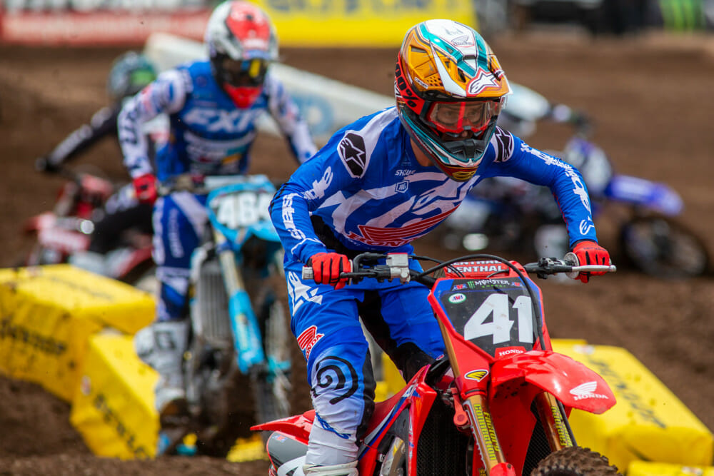 2021 Salt Lake City Round 17 250SX West Qualifying Hunter Lawrence