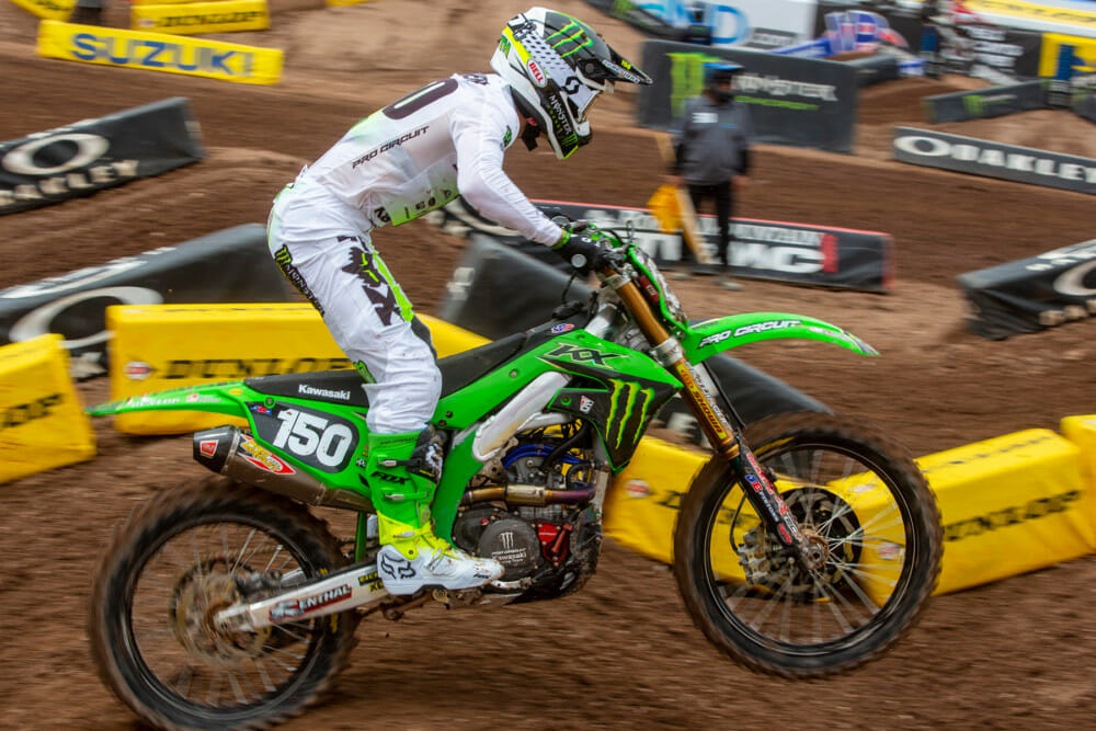 2021 Salt Lake City Round 17 250SX West Qualifying Seth Hammaker