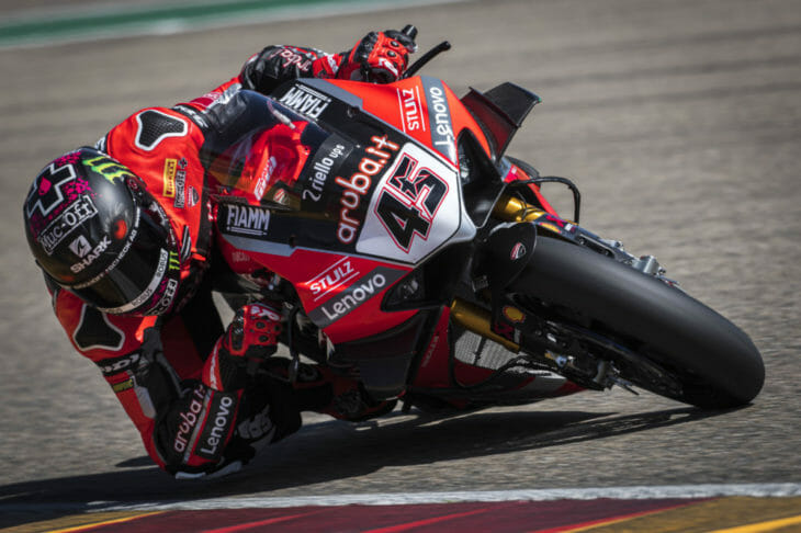 2021 Aragon WorldSBK Test Results Redding