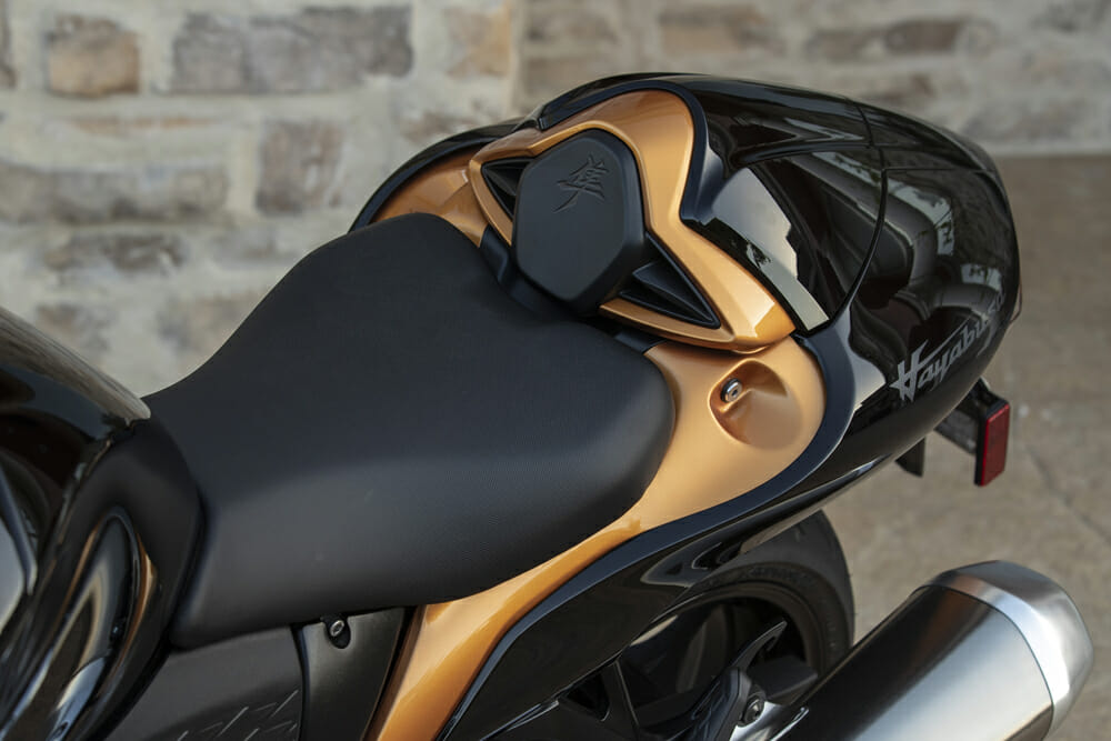 2022 Suzuki Hayabusa seat