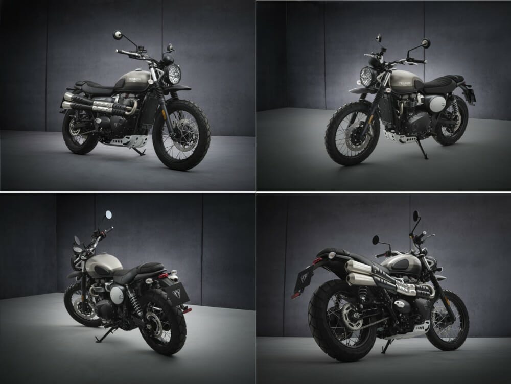 2022 Triumph Street Scrambler Sandstorm