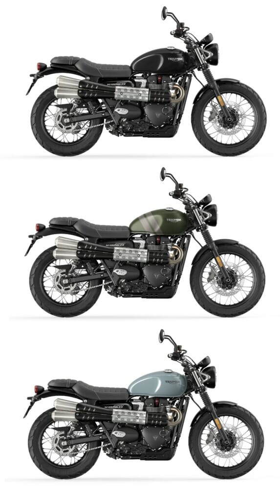 2022 Triumph Street Scrambler
