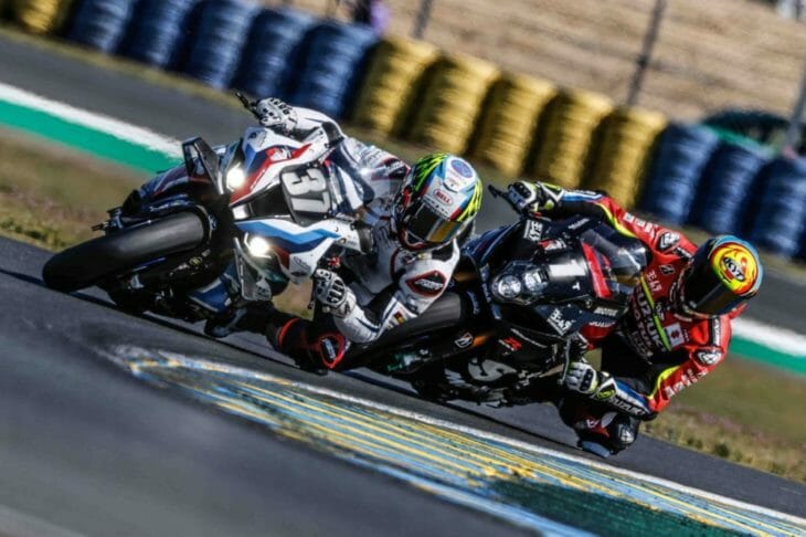 BMW Motorrad World Endurance Team dominate Le Mans test