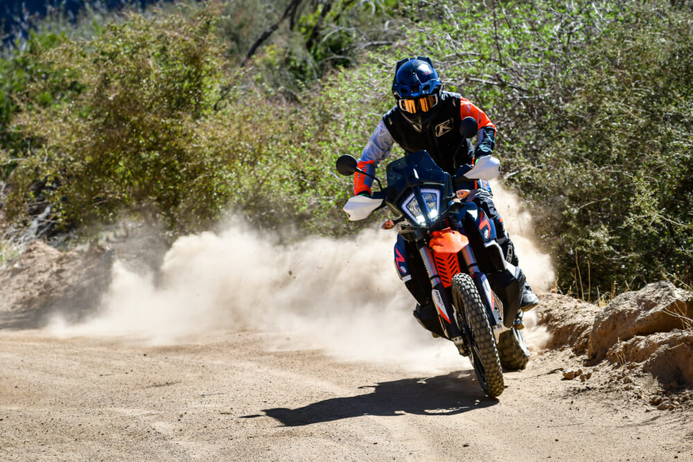Jesse Ziegler riding KTM 890 Adventure R