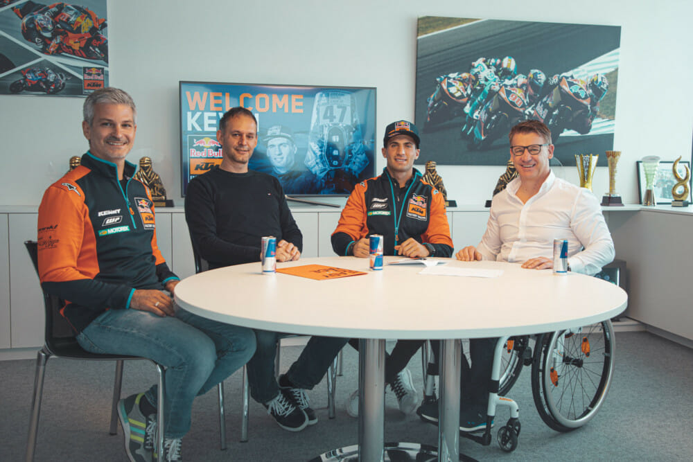 Kevin Benavides signs with Red Bull KTM Factory Racing
